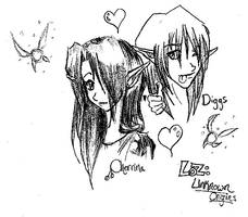 UO Fanart: Cherrina and Diggs