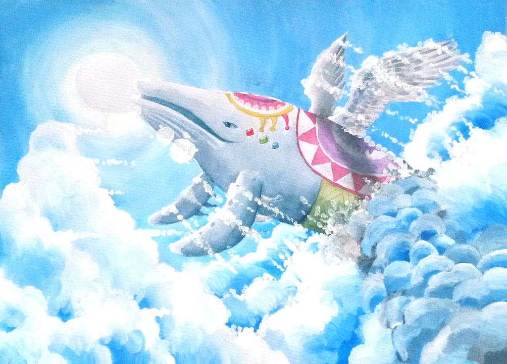 Wind Fish by PitchBlackEspresso on DeviantArt