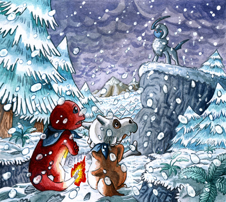 Snow Random Encounters Encounter in the Snow by PitchBlackEspresso on DeviantArt
