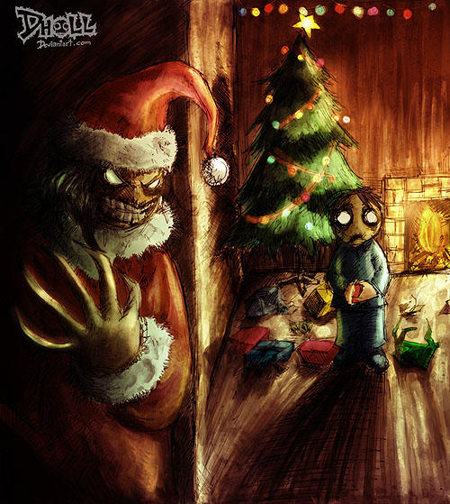 Santa Claws by dholl