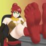 Pyrrha's Socked Soles