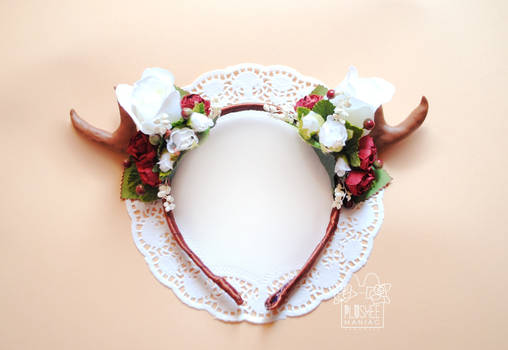 HANDMADE Cute Antlers Headband