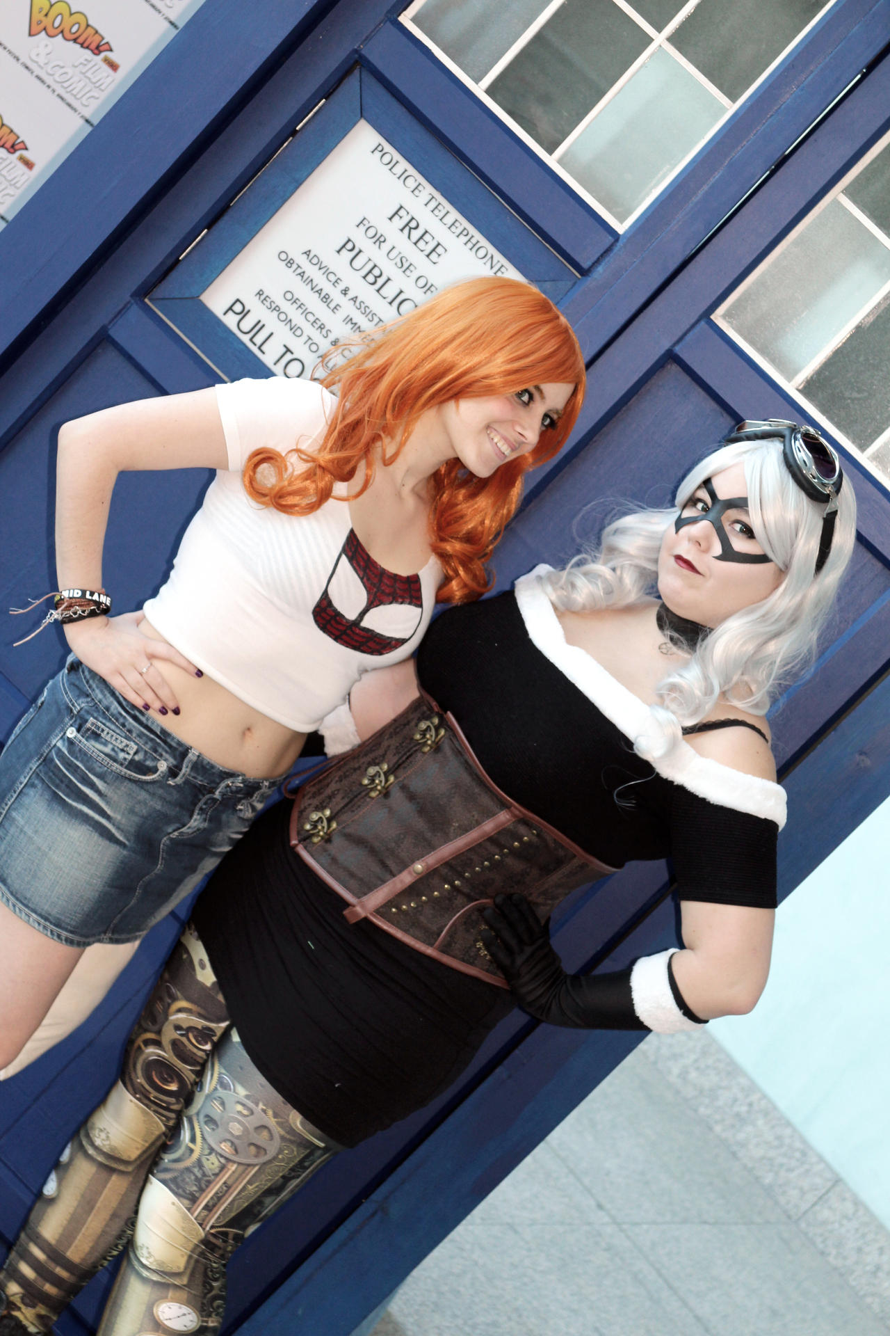 Black Cat and Mary Jane by Nullien