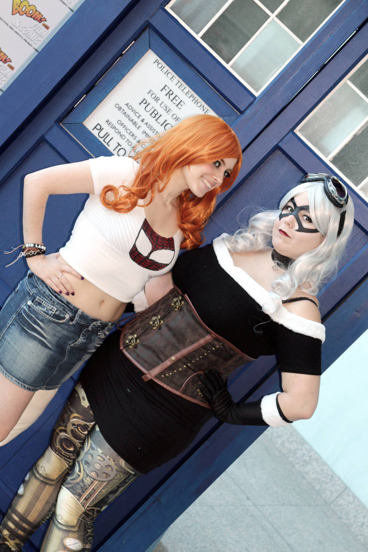Black Cat and Mary Jane by Nullien