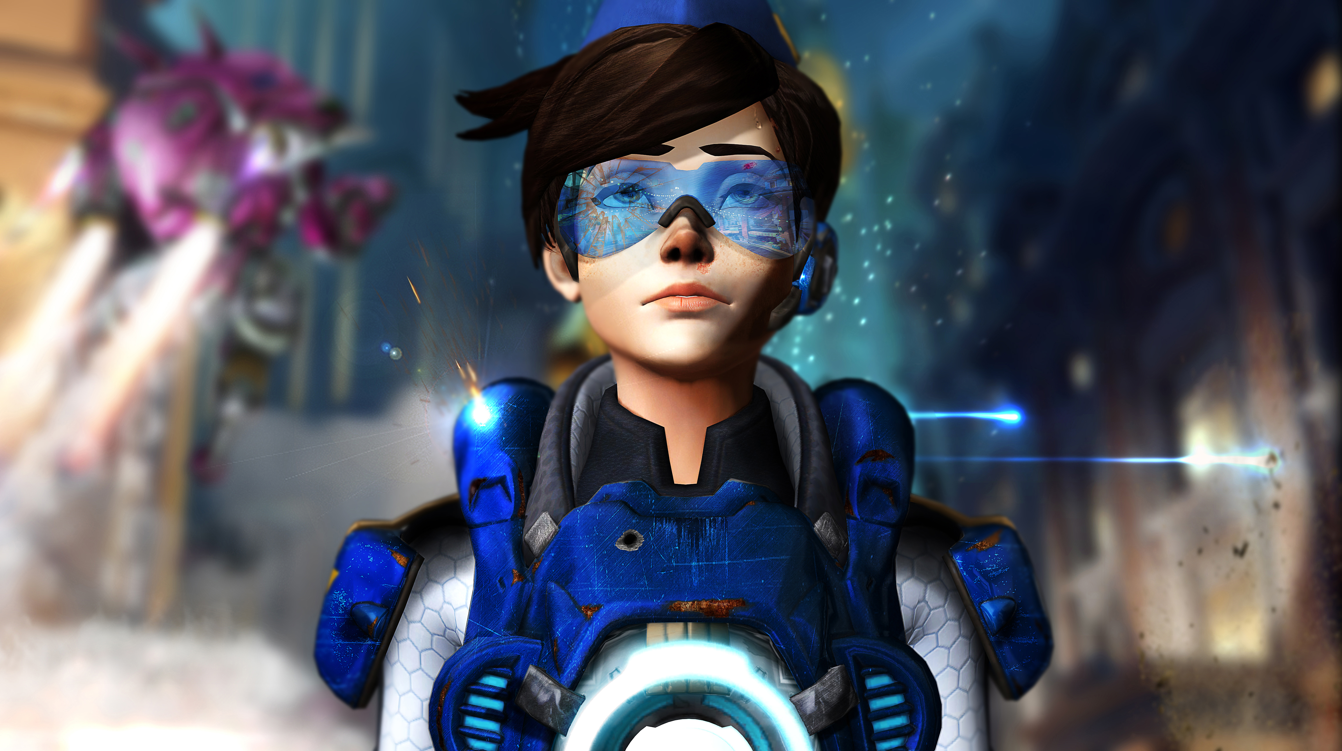 OVERWATCH Tracer Action Poses 1 by JPL-Animation on DeviantArt