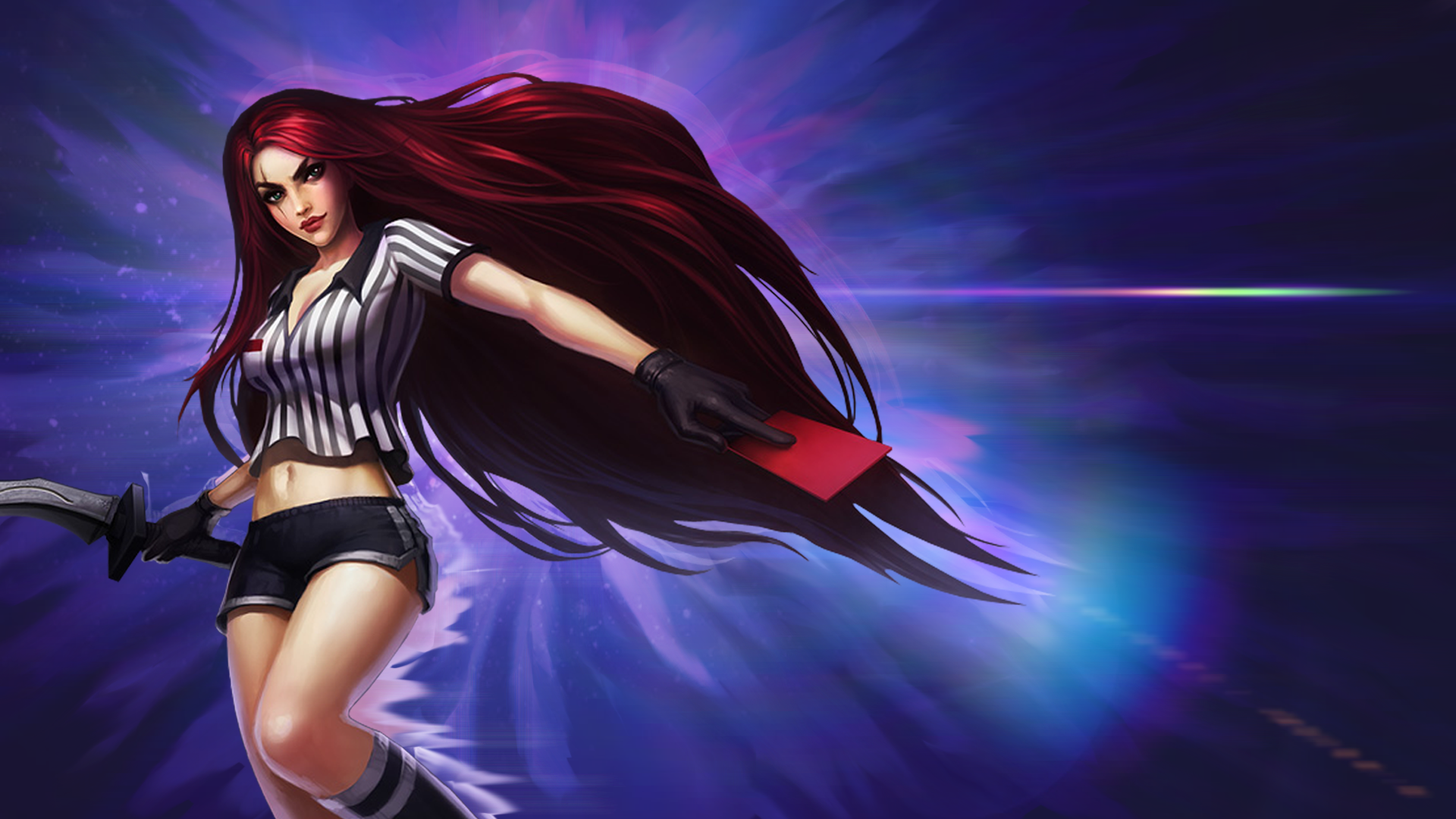 League Of Legends Katarina Wallpaper By Somebenny On Deviantart