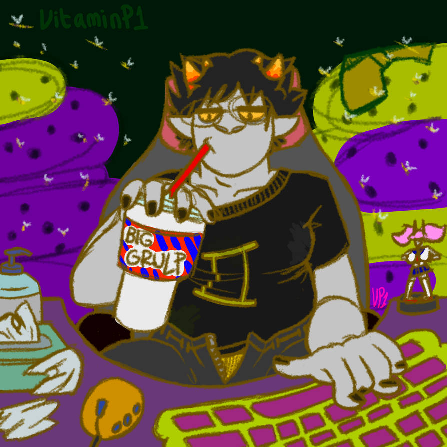 What a slob by VitaminP1 on DeviantArt