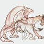 Dragon and Wolf