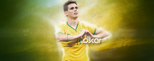 Oscar Sign fifa 2014