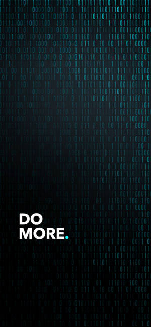 Do More. phone wallpaper