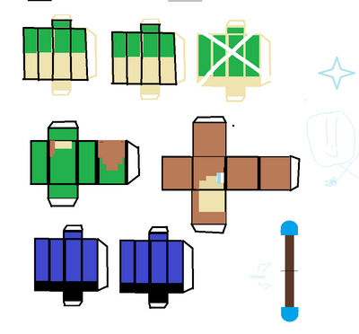 My PaperCraft (FINISHED) by CreeperLover153 on DeviantArt