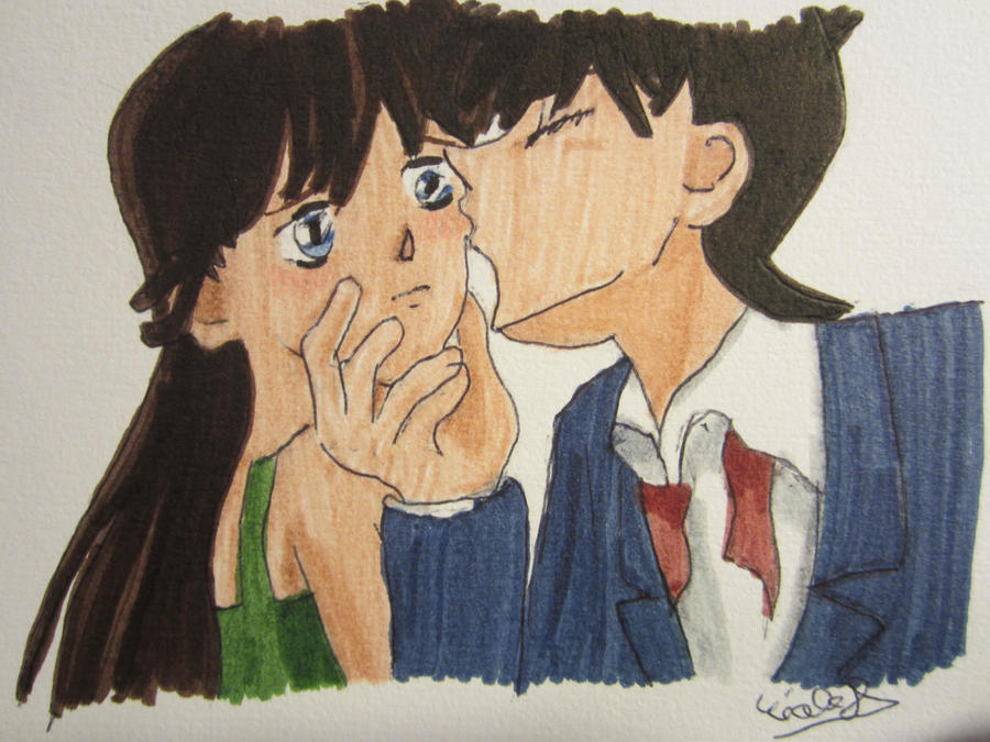 Shinichi Kudo and Ran Mouri