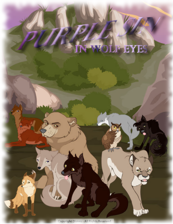 purple sin in wolf eyes Cover