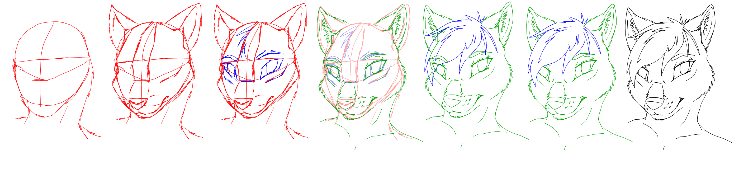 Anthro head tutorial 1 by BLACK-Tango on DeviantArt