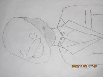 Masked Man Drawing