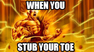 Stub Toe