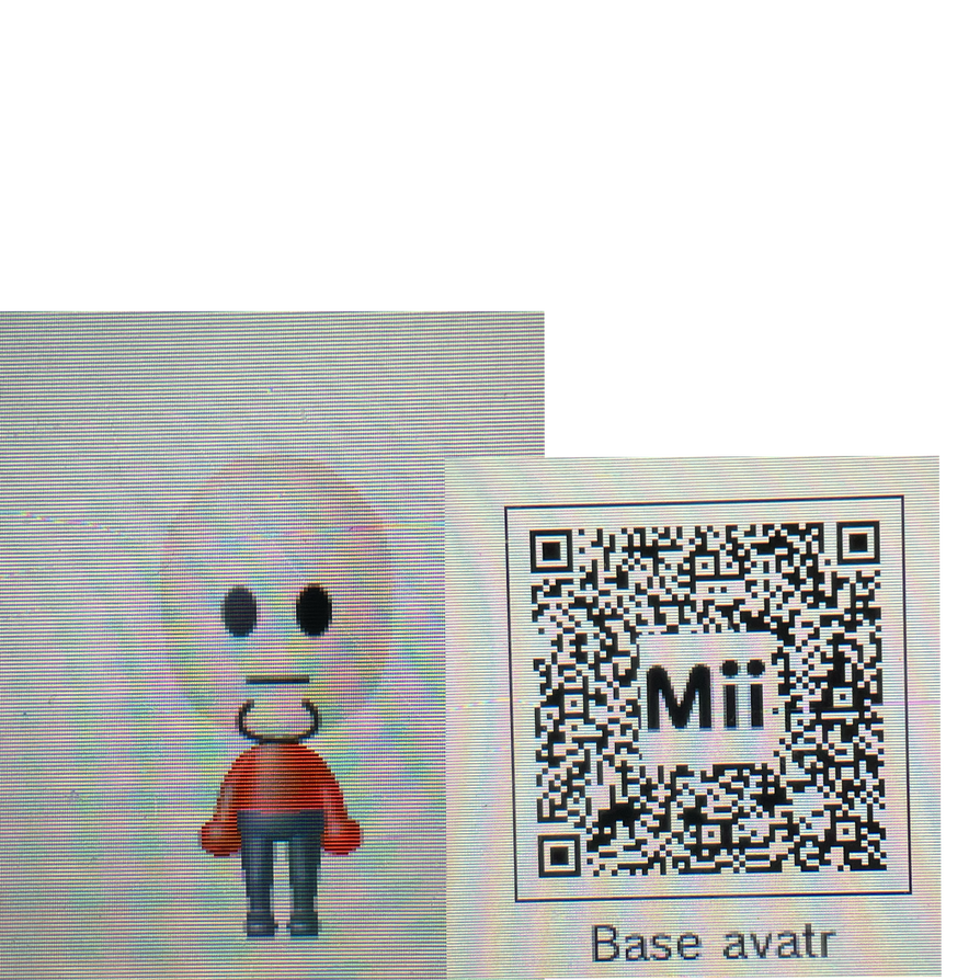 Mini Figure Qr Code Base cartoony mini QR Code by Sonic3airfandevaint on DeviantArt