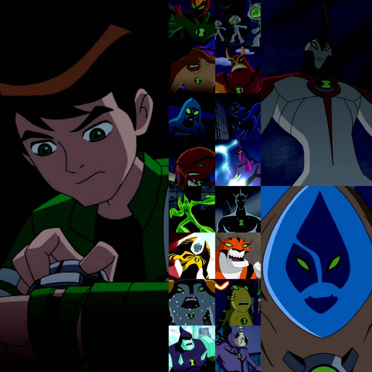 Ben 10 Alien Portraits (Original Series) by dlee1293847 on DeviantArt