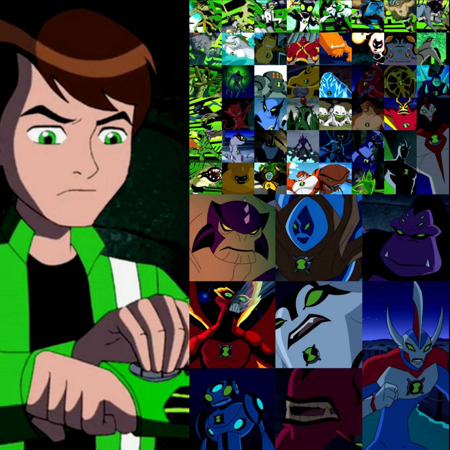 BEN 10 Omniverse 2 (3DS) - All Alien Transformations [1080p] 