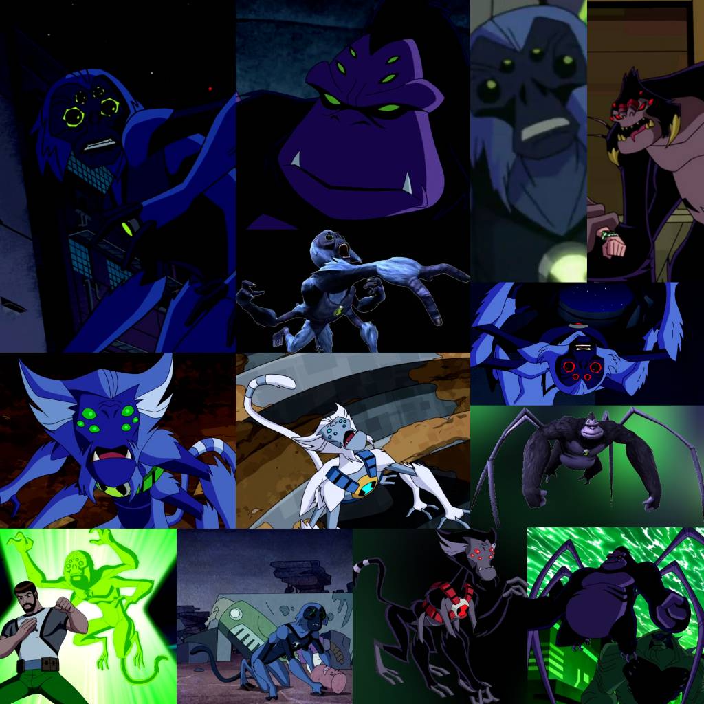 Ben 10 Original Series All Aliens by ChemistryChandra on DeviantArt