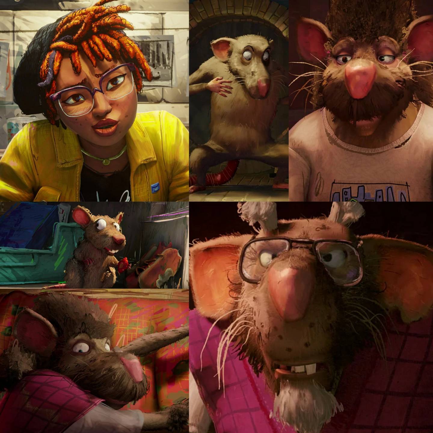 TMNT 2023 Master Splinter and April O'Neil by dckakarott on DeviantArt