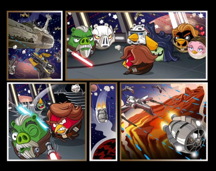 Angry Birds Star Wars II Pork Side 5 Cutscenes #1 by dckakarott on ...
