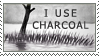 I use charcoal stamp by Dragonda