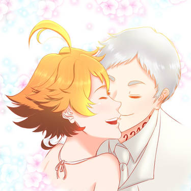Emma y norman The promised neverland by ExCharlie on DeviantArt