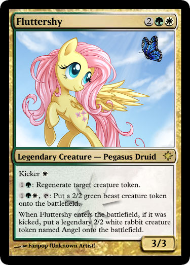 fluttershy mtg card MLP CCG Absolute Discord PF4 Flutterguy Pack Breakers The Twilight Sparkle Squaroe from the My Little Pony Friendship is Magic edition offers space for up to 100 playing cards in a double protective sleeve when used as a deck box Fluttershy (sld) (1538) / Foil