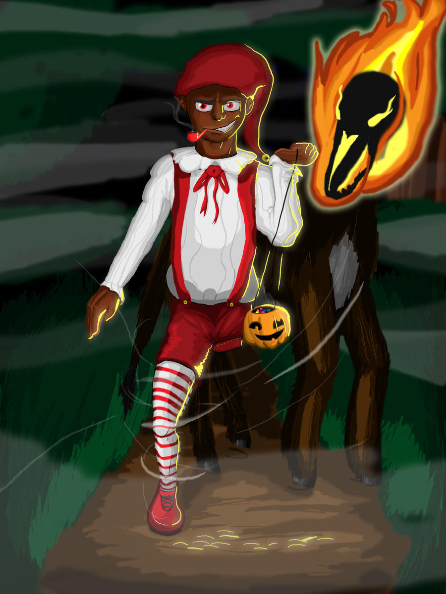 Halloween trickster