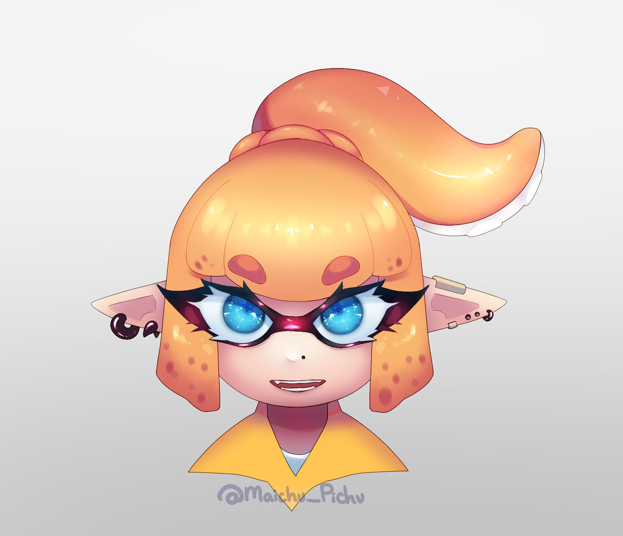 Splatoon Render by Pichu-Pii on DeviantArt