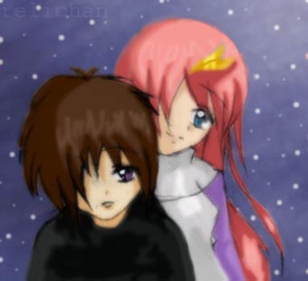 - Lacus and Kira -