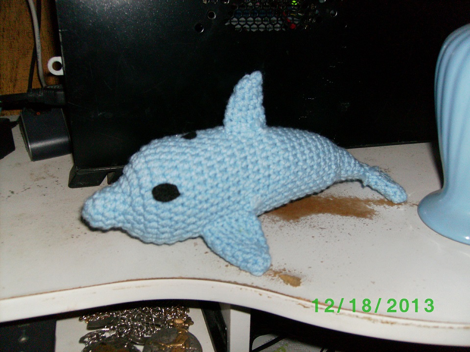 Crocheted Dolphin