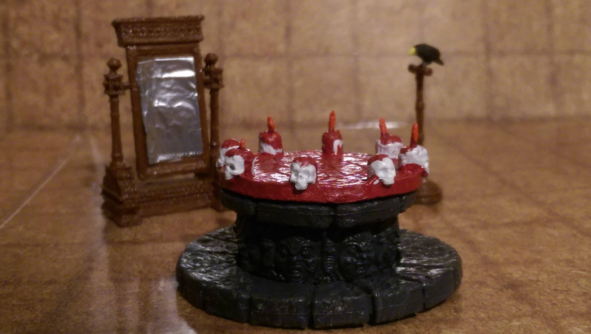 Mirror and Dark Summoning Table by AdamArt675 on DeviantArt