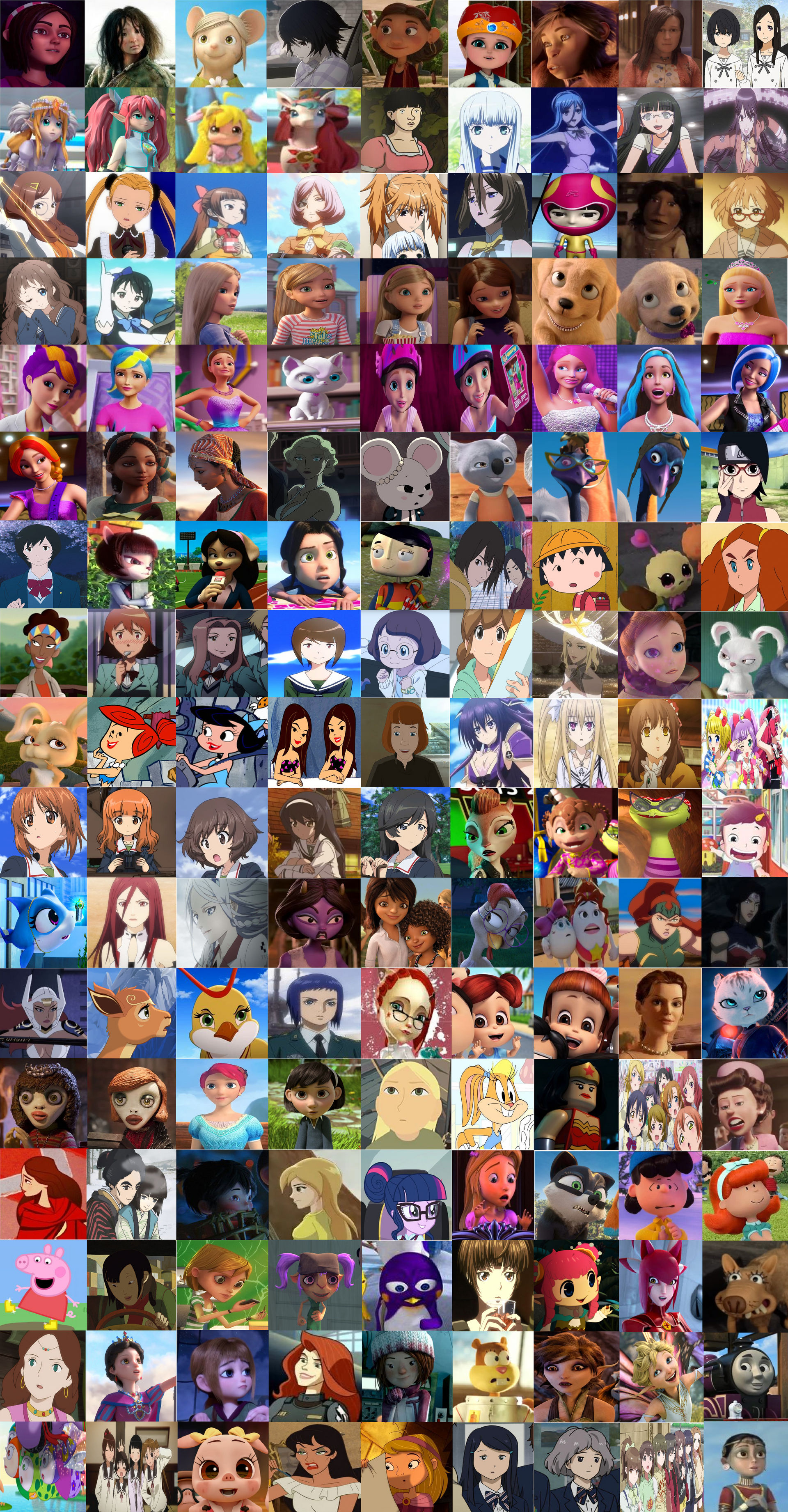 Animated Heroines 15 by Blossomgutz on DeviantArt