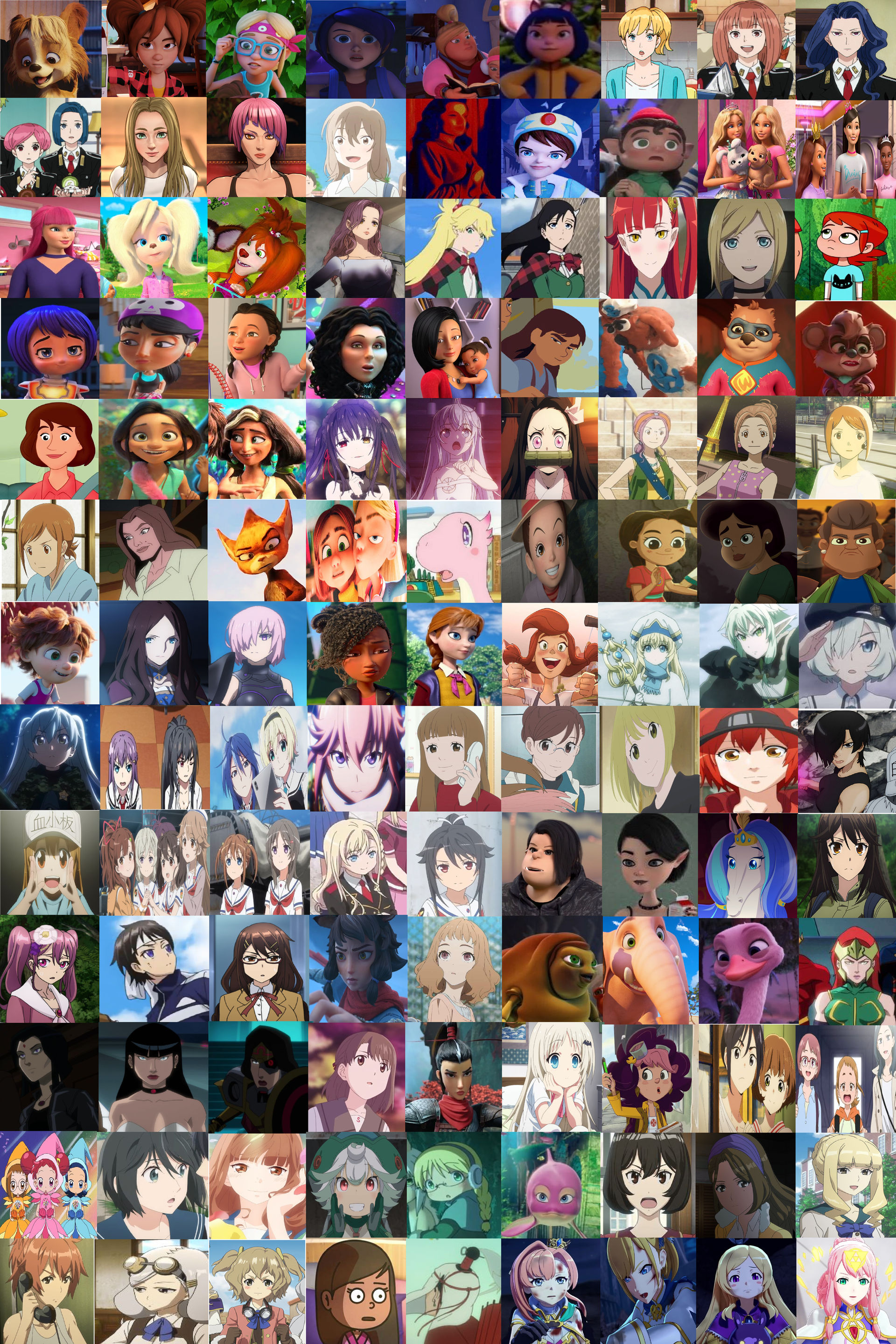 Animated Heroines 21 by Blossomgutz on DeviantArt