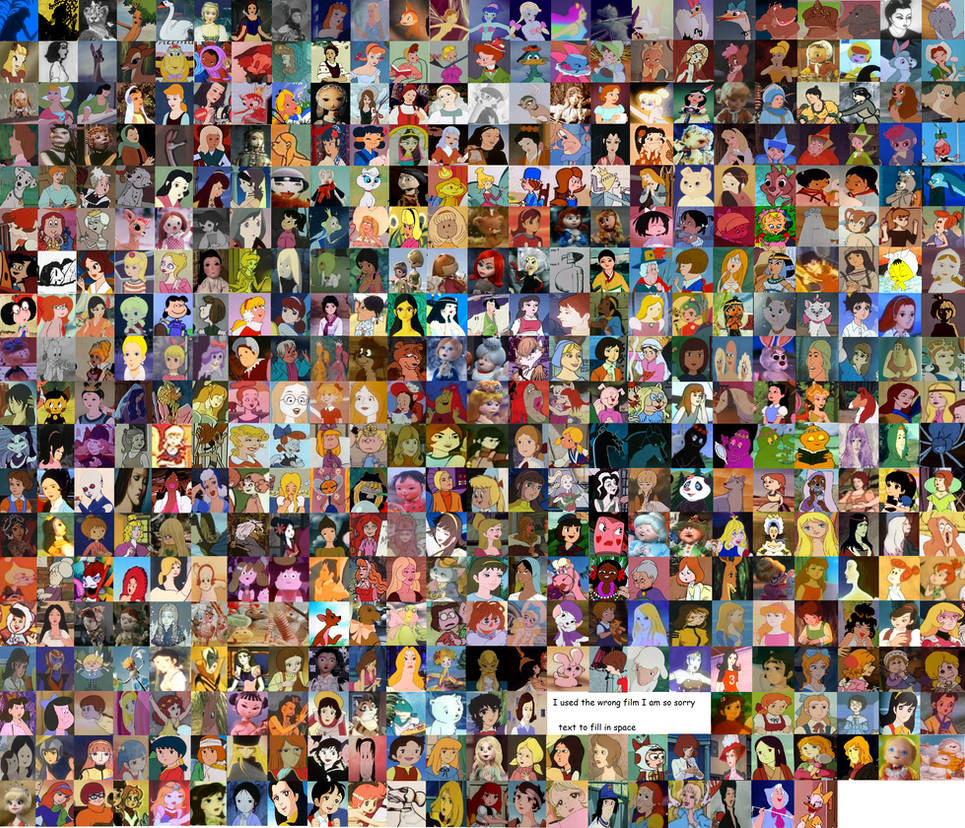 Deviantart Layout 2008 Animated Heroines REDUX 1 by Blossomgutz on DeviantArt