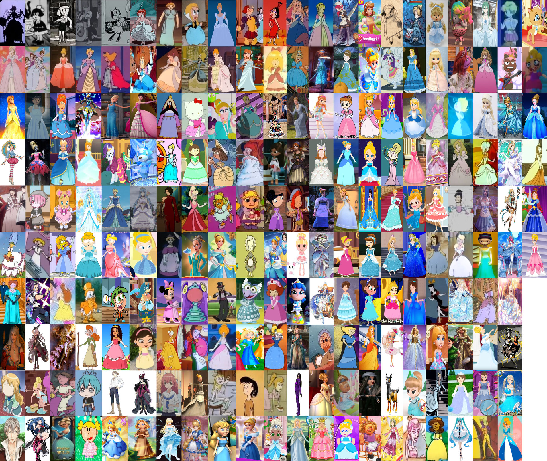 Cinderella Adaptations by Blossomgutz on DeviantArt