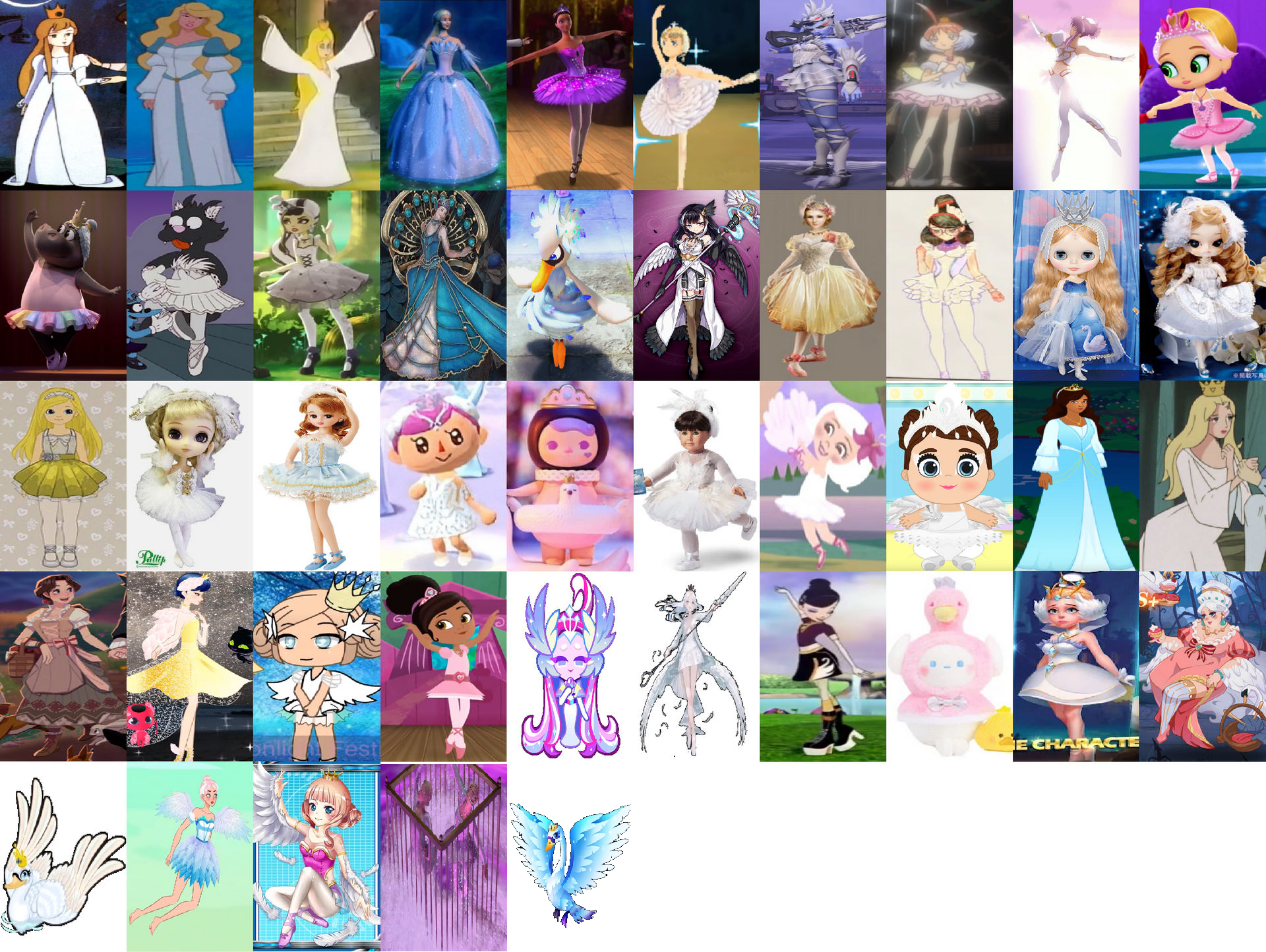 Adaptations Of Swan Lake by Blossomgutz on DeviantArt