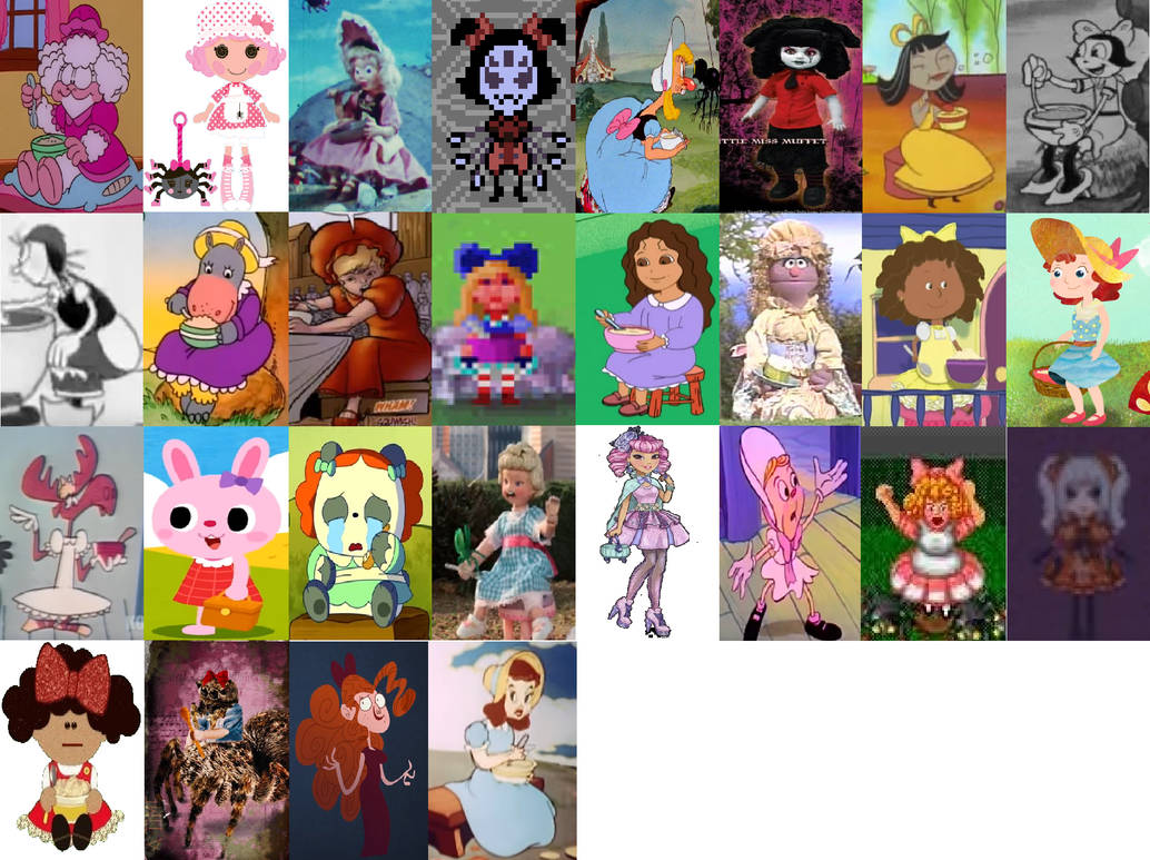 Adaptations Of Miss Muffett by Blossomgutz on DeviantArt