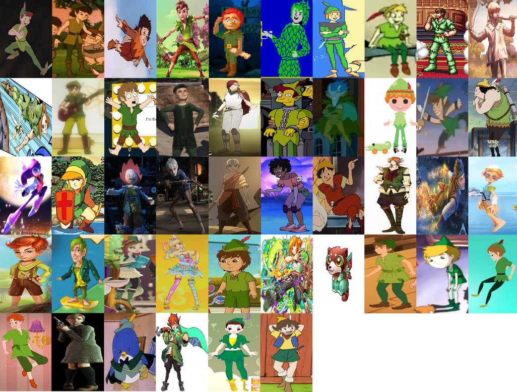 Peter Pan Adaptations by Blossomgutz on DeviantArt