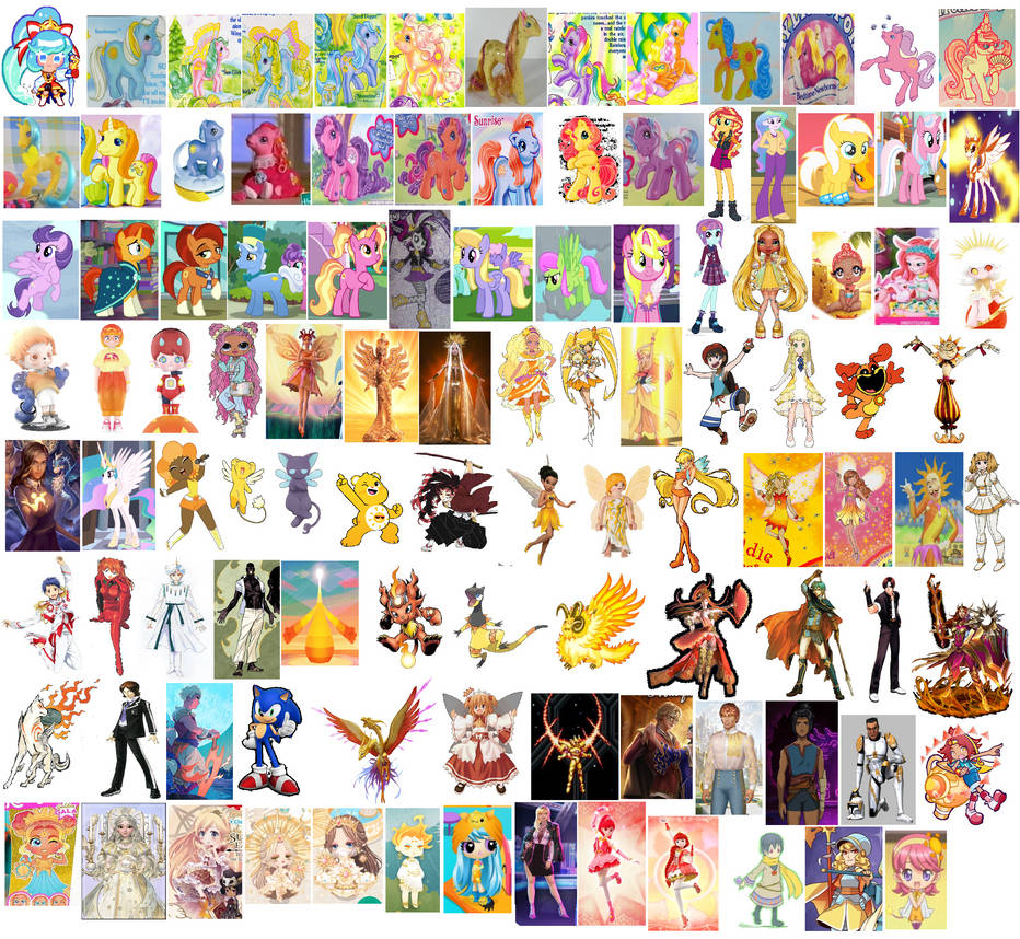 Sun Characters by Blossomgutz on DeviantArt