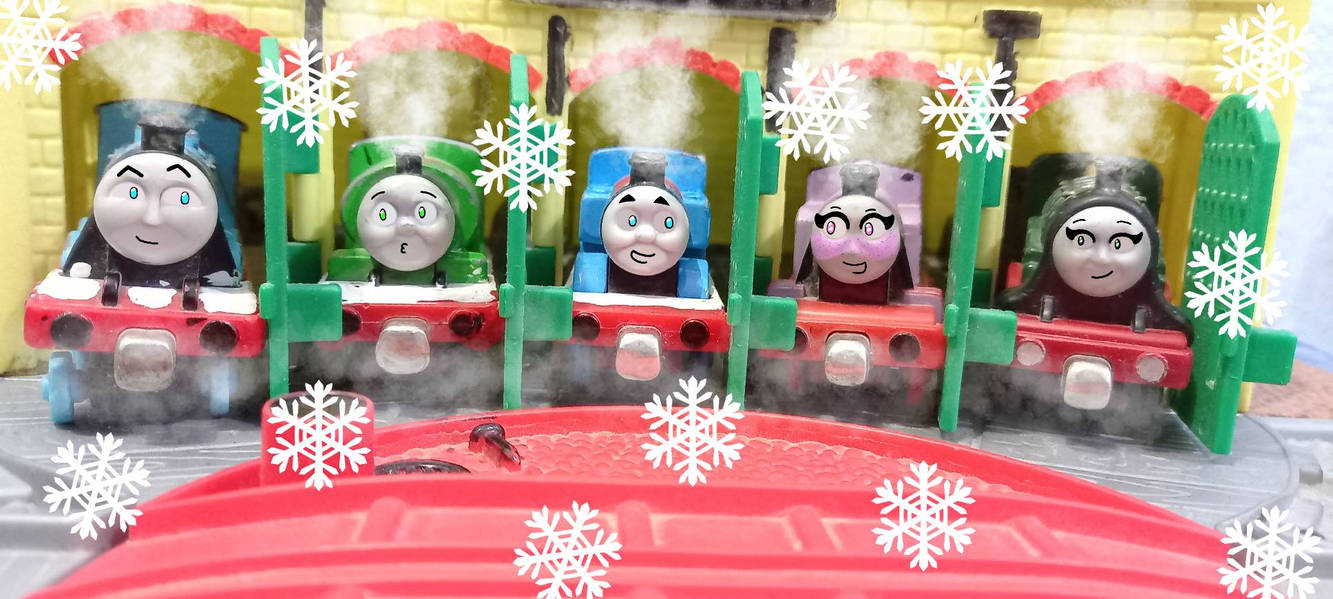 Thomas Christmas by MauriAc1 on DeviantArt