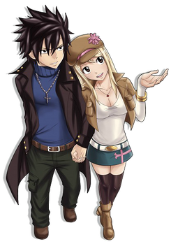 GRAYLU ( GRAY X LUCY ) RENDER