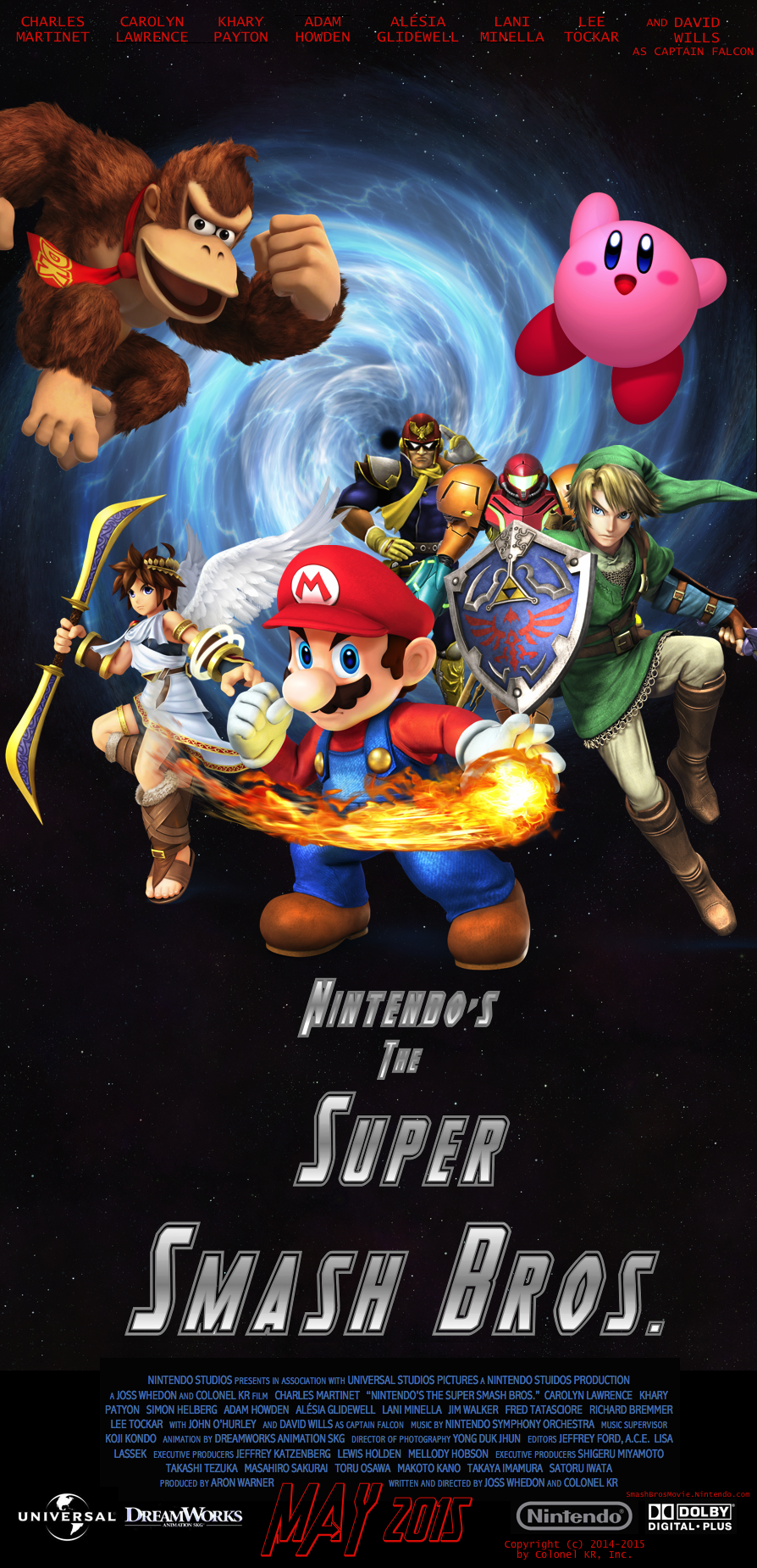 Cool concept poster for a Super Smash Bros. Movie. : r/casualnintendo