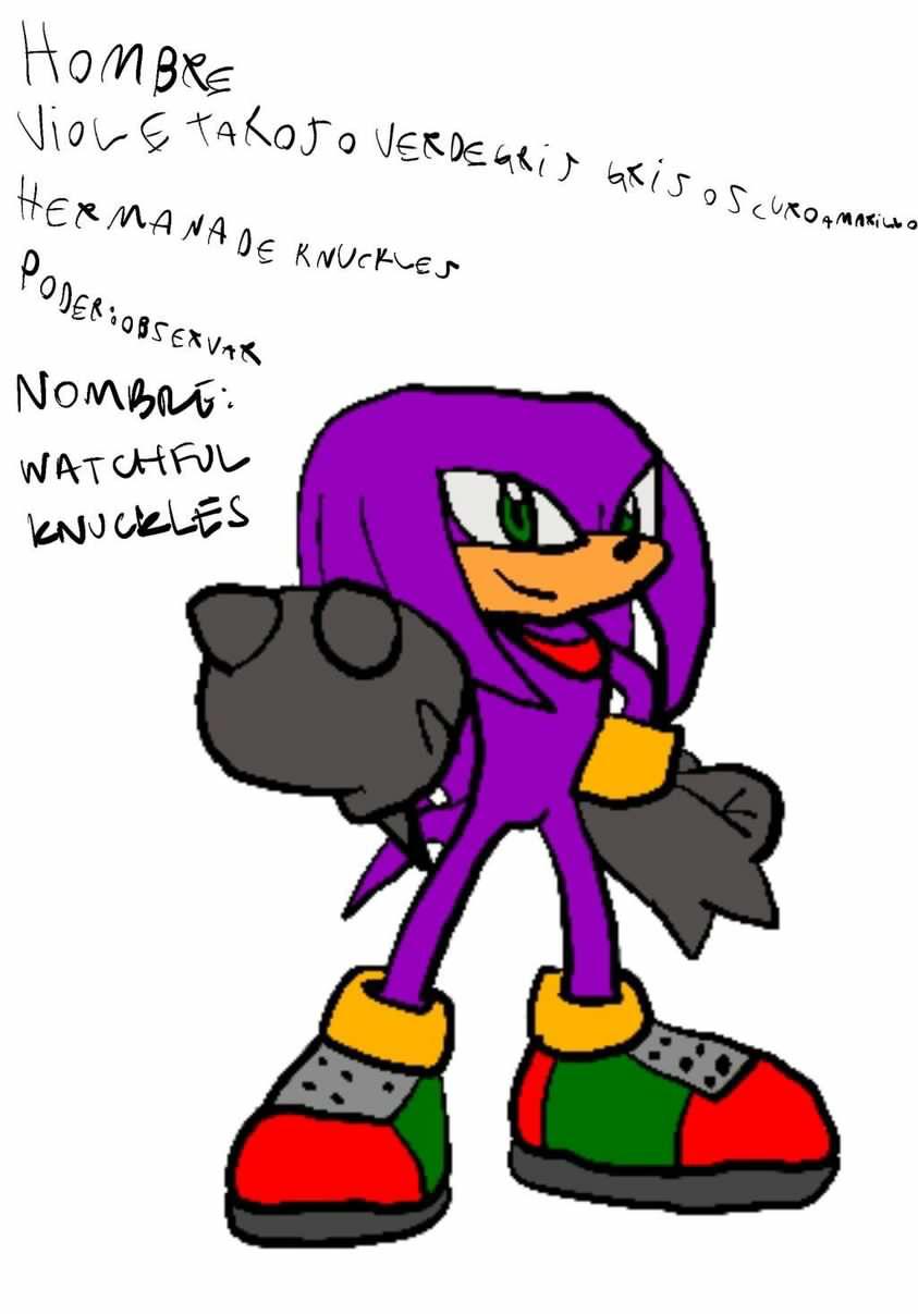 Watcheful Knuckles by FedeTheDox2121 on DeviantArt