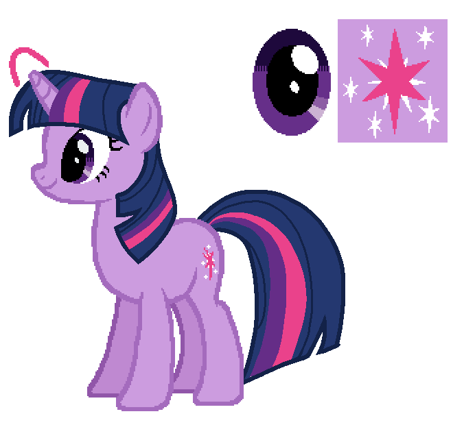 Twilight Sparkle Unicorn Color Guide by FedeTheDox2121 on DeviantArt