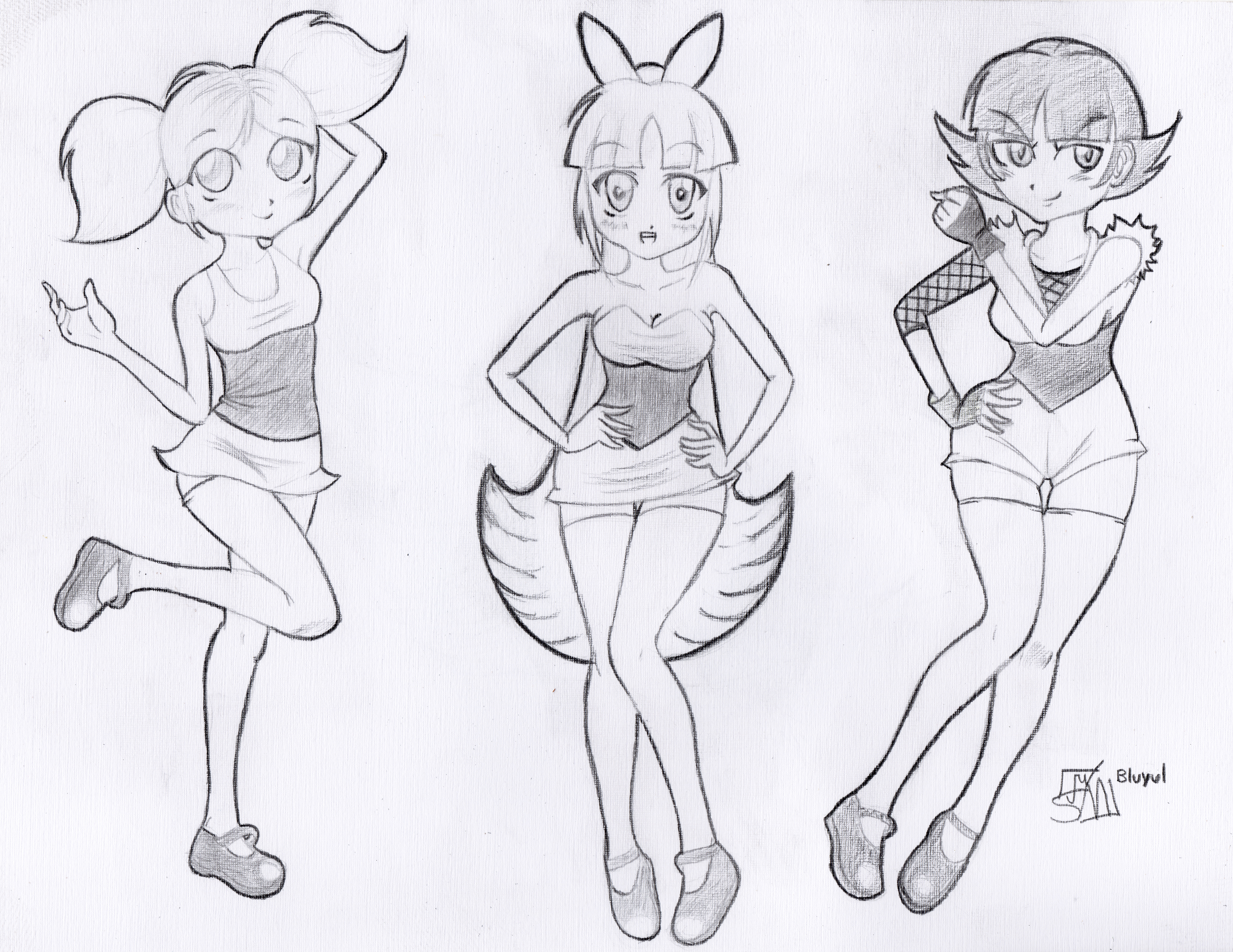 Manga Powerpuff Girls