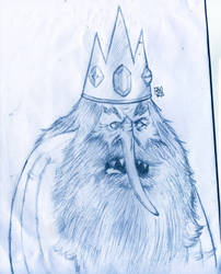 Ice King sketch Fan Art