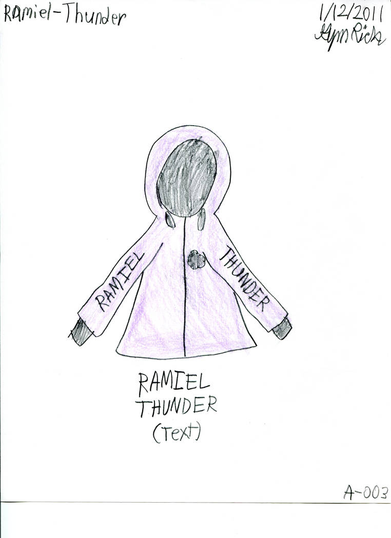 Ramiel: Angel of Thunder Letterman Hoodie by RainbowCure on DeviantArt